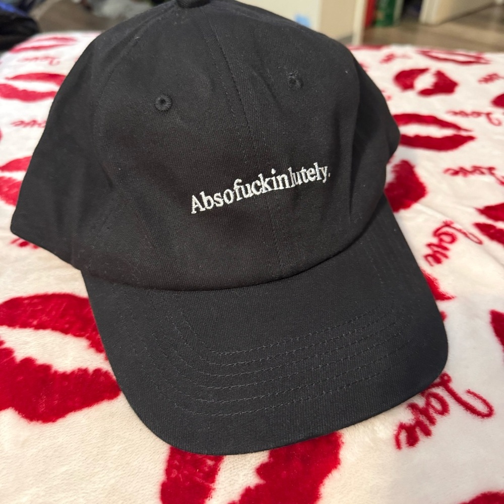 Black 'Absofuckinlutely' Cap